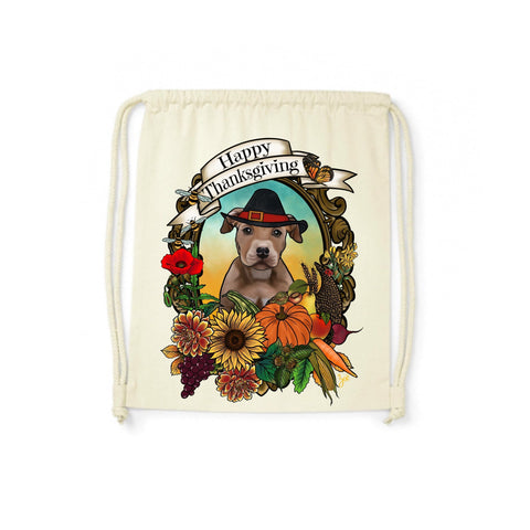 MYTi23 - Pets Heads Philosophy Gymbag Thanksgiving Gymbag Pitbull Hundeshirt Hundefans