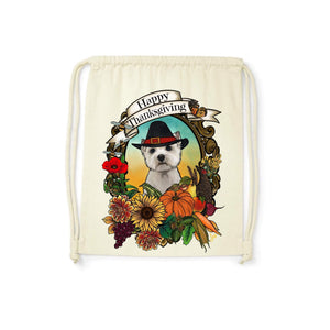 MYTi23 - Pets Heads Philosophy Gymbag Thanksgiving Gymbag Westie Hundeshirt Hundefans
