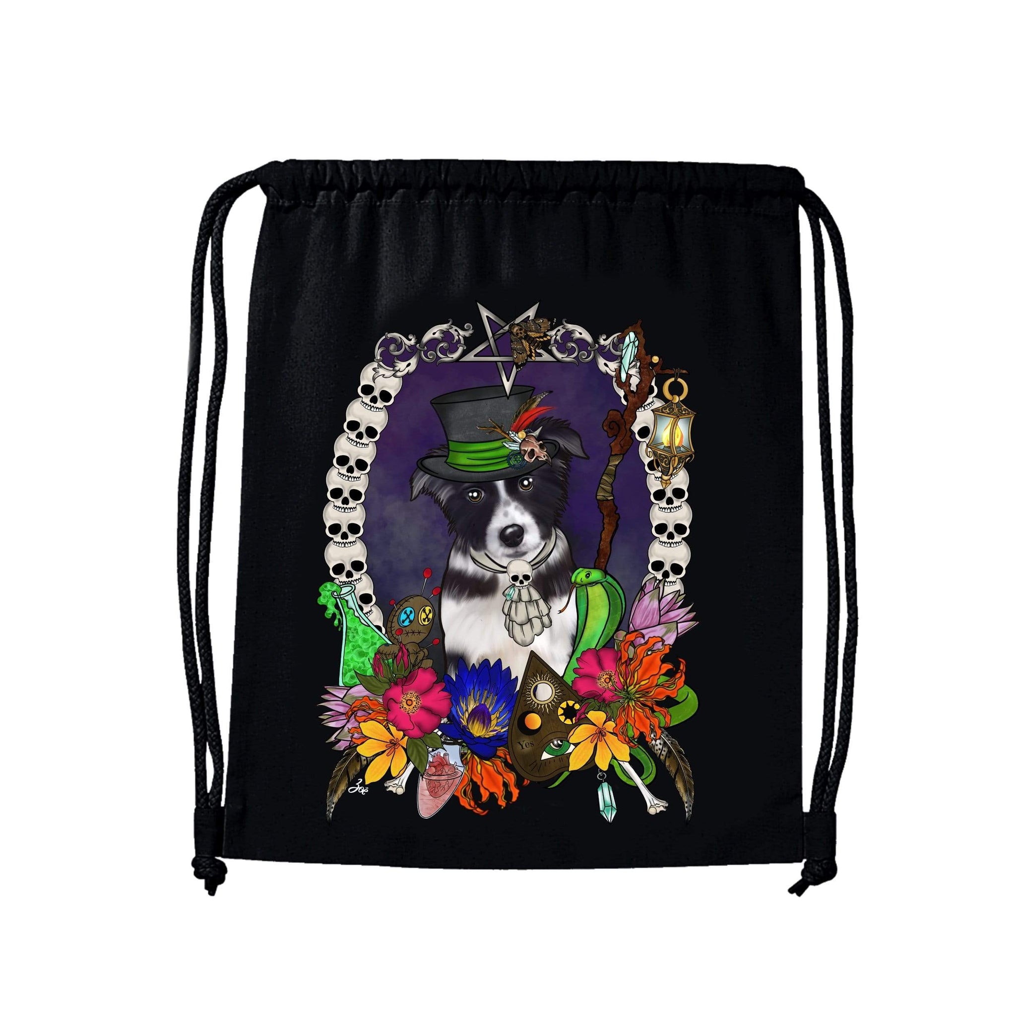 MYTi23 - Pets Heads Philosophy Gymbag Voodoo Gymbag Border Collie Hundeshirt Hundefans
