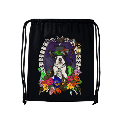 MYTi23 - Pets Heads Philosophy Gymbag Voodoo Gymbag Boston Terrier Hundeshirt Hundefans