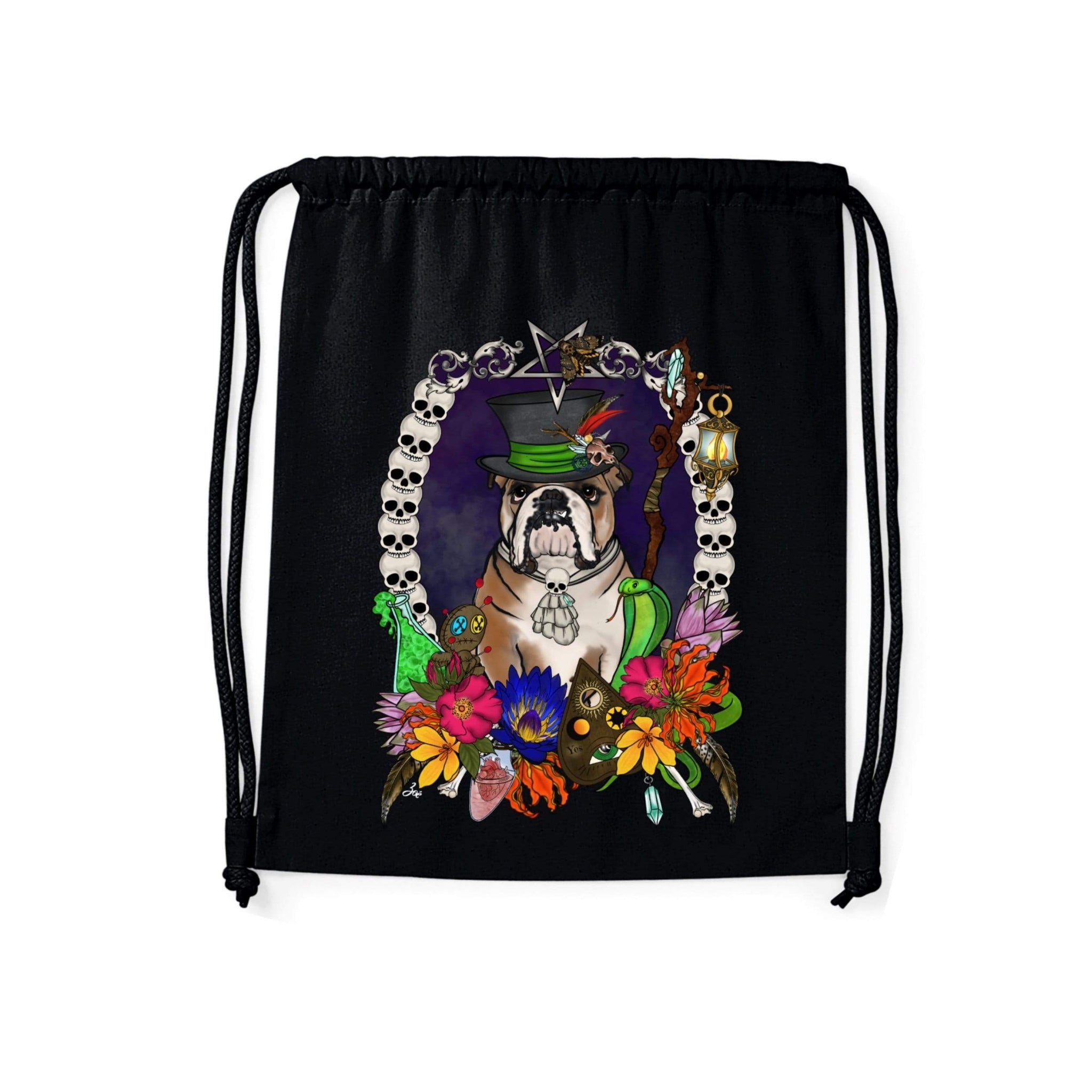 MYTi23 - Pets Heads Philosophy Gymbag Voodoo Gymbag Englische Bulldogge Hundeshirt Hundefans
