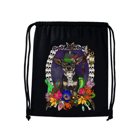 MYTi23 - Pets Heads Philosophy Gymbag Voodoo Gymbag Kurzhaar Chihuahua Hundeshirt Hundefans