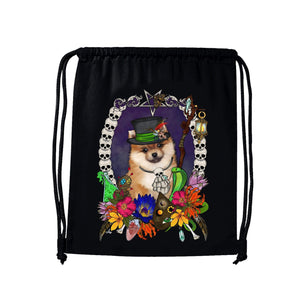 MYTi23 - Pets Heads Philosophy Gymbag Voodoo Gymbag Pommeraner Hundeshirt Hundefans