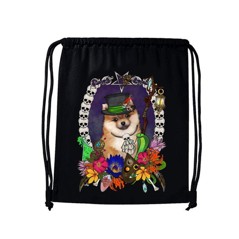 MYTi23 - Pets Heads Philosophy Gymbag Voodoo Gymbag Pommeraner Hundeshirt Hundefans