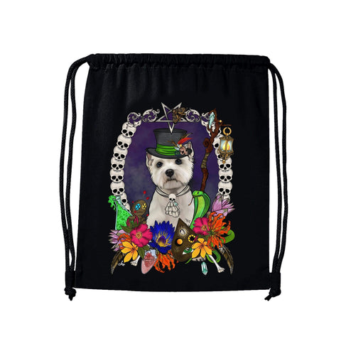 MYTi23 - Pets Heads Philosophy Gymbag Voodoo Gymbag Westie Hundeshirt Hundefans