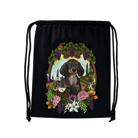 MYTi23 - Pets Heads Philosophy Gymbag Winzer Gymbag Dackel Hundeshirt Hundefans