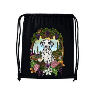 MYTi23 - Pets Heads Philosophy Gymbag Winzer Gymbag Dalmatiner Hundeshirt Hundefans