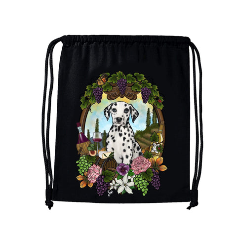 MYTi23 - Pets Heads Philosophy Gymbag Winzer Gymbag Dalmatiner Hundeshirt Hundefans