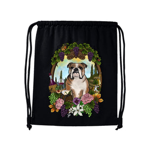 MYTi23 - Pets Heads Philosophy Gymbag Winzer Gymbag Englische Bulldogge Hundeshirt Hundefans