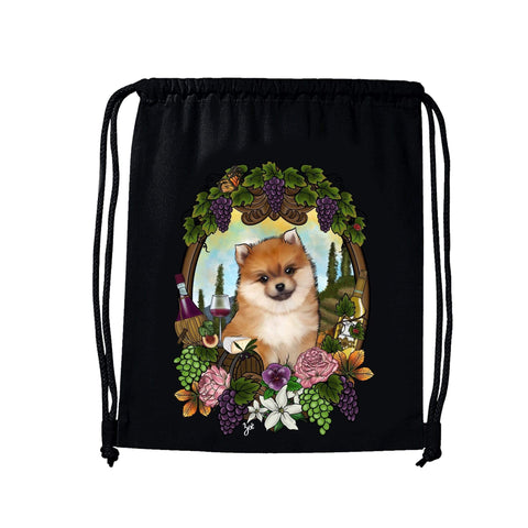 MYTi23 - Pets Heads Philosophy Gymbag Winzer Gymbag Pommeraner Hundeshirt Hundefans