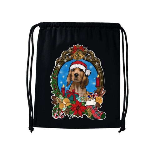 MYTi23 - Pets Heads Philosophy Gymbag Christmas Gymbag Cocker Hundeshirt Hundefans