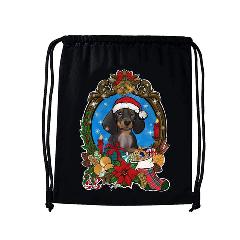 MYTi23 - Pets Heads Philosophy Gymbag Christmas Gymbag Dackel Hundeshirt Hundefans