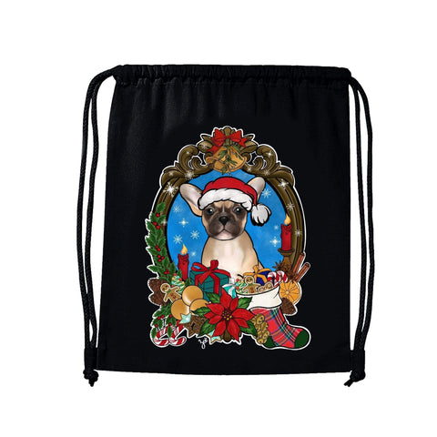 MYTi23 - Pets Heads Philosophy Gymbag Christmas Gymbag Frenchie Hundeshirt Hundefans