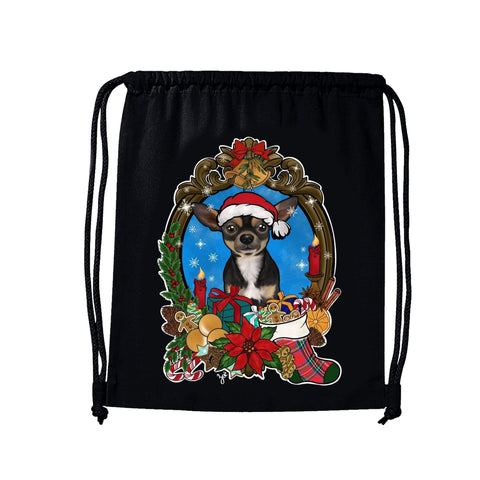MYTi23 - Pets Heads Philosophy Gymbag Christmas Gymbag Kurzhaar Chihuahua Hundeshirt Hundefans