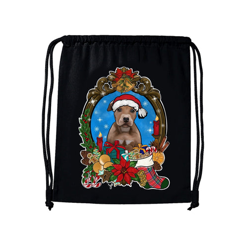 MYTi23 - Pets Heads Philosophy Gymbag Christmas Gymbag Pitbull Hundeshirt Hundefans
