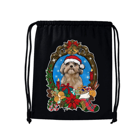 MYTi23 - Pets Heads Philosophy Gymbag Christmas Gymbag Shih Tzu Hundeshirt Hundefans