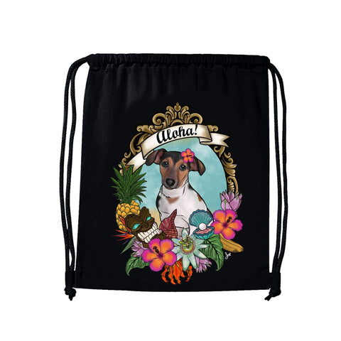 MYTi23 - Pets Heads Philosophy Gymbag Aloha Gymbag Jack Russel Hundeshirt Hundefans