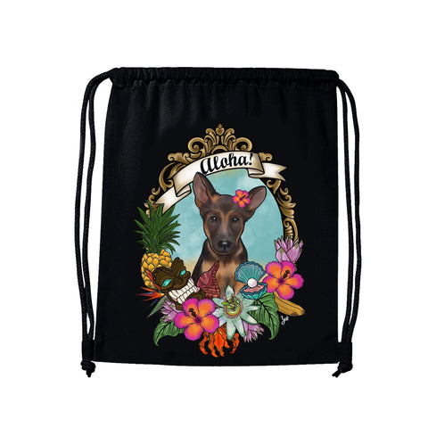 MYTi23 - Pets Heads Philosophy Gymbag Aloha Gymbag Schäferhund Hundeshirt Hundefans