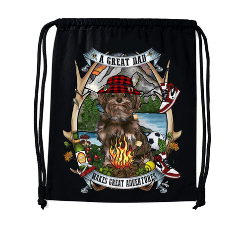 MYTi23 - Pets Heads Philosophy Gymbag Daddy Gymbag Bolonka Hundeshirt Hundefans