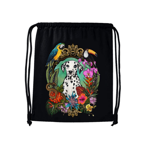 MYTi23 - Pets Heads Philosophy Gymbag Dschungel Gymbag Dalmatiner Hundeshirt Hundefans