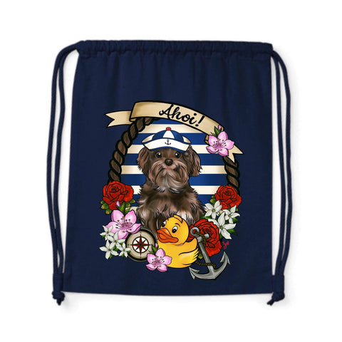 MYTi23 - Pets Heads Philosophy Gymbag Ahoi Gymbag Bolonka Hundeshirt Hundefans