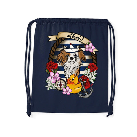 MYTi23 - Pets Heads Philosophy Gymbag Ahoi Gymbag Chihuahua Hundeshirt Hundefans