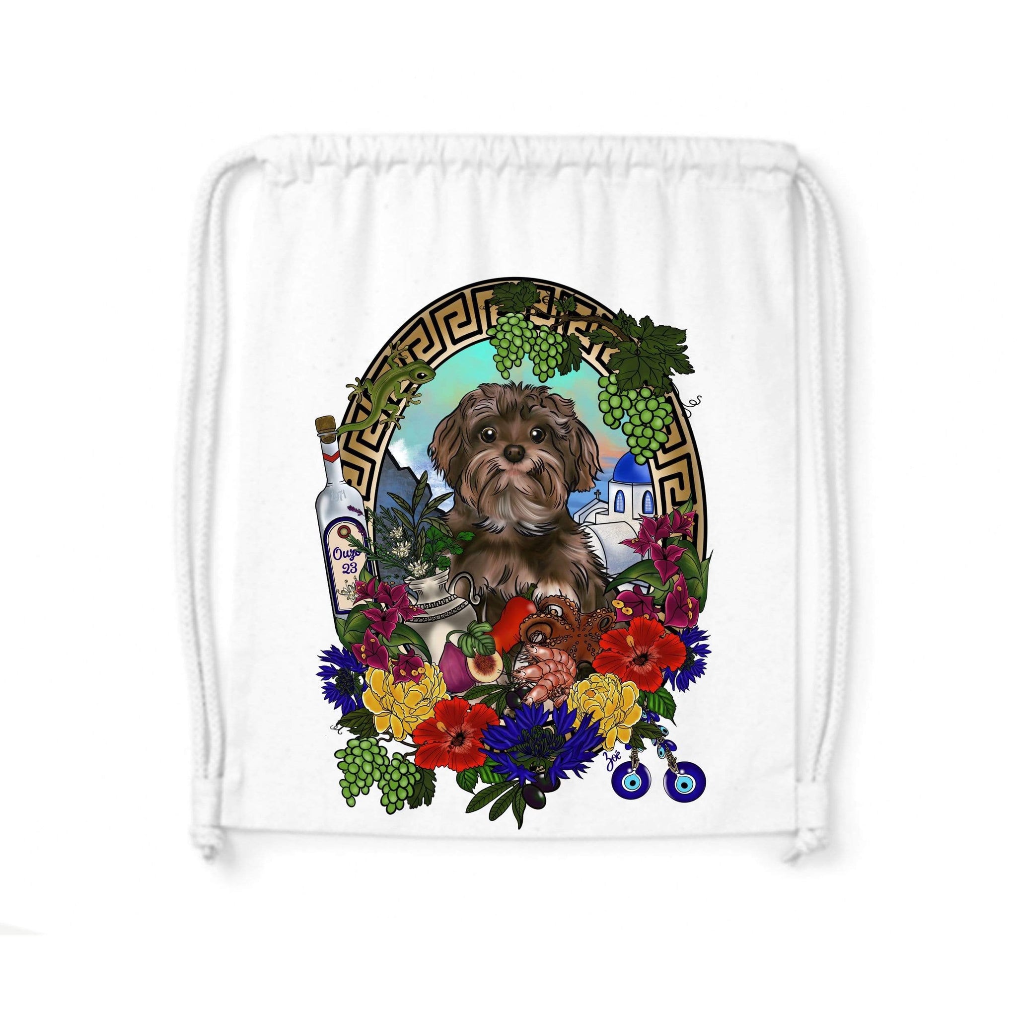 MYTi23 - Pets Heads Philosophy Gymbag Griechenland Gymbag Bolonka Hundeshirt Hundefans