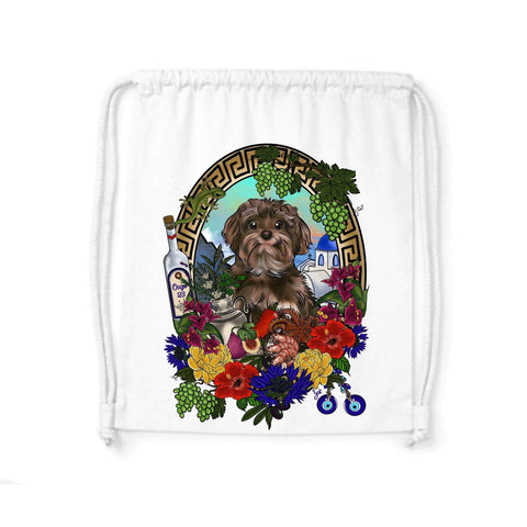 MYTi23 - Pets Heads Philosophy Gymbag Griechenland Gymbag Bolonka Hundeshirt Hundefans