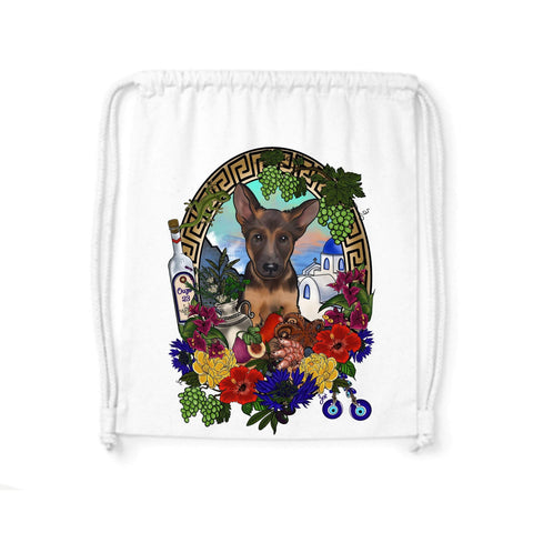 MYTi23 - Pets Heads Philosophy Gymbag Griechenland Gymbag Schäferhund Hundeshirt Hundefans
