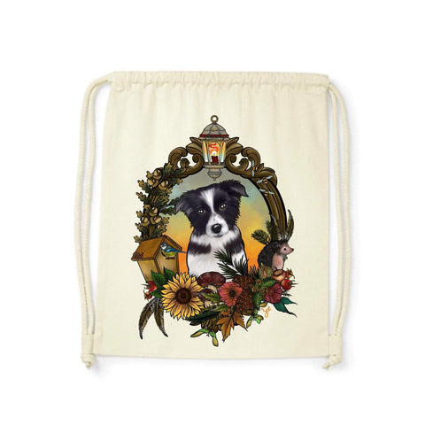 MYTi23 - Pets Heads Philosophy Gymbag Herbst Gymbag Border Collie Hundeshirt Hundefans