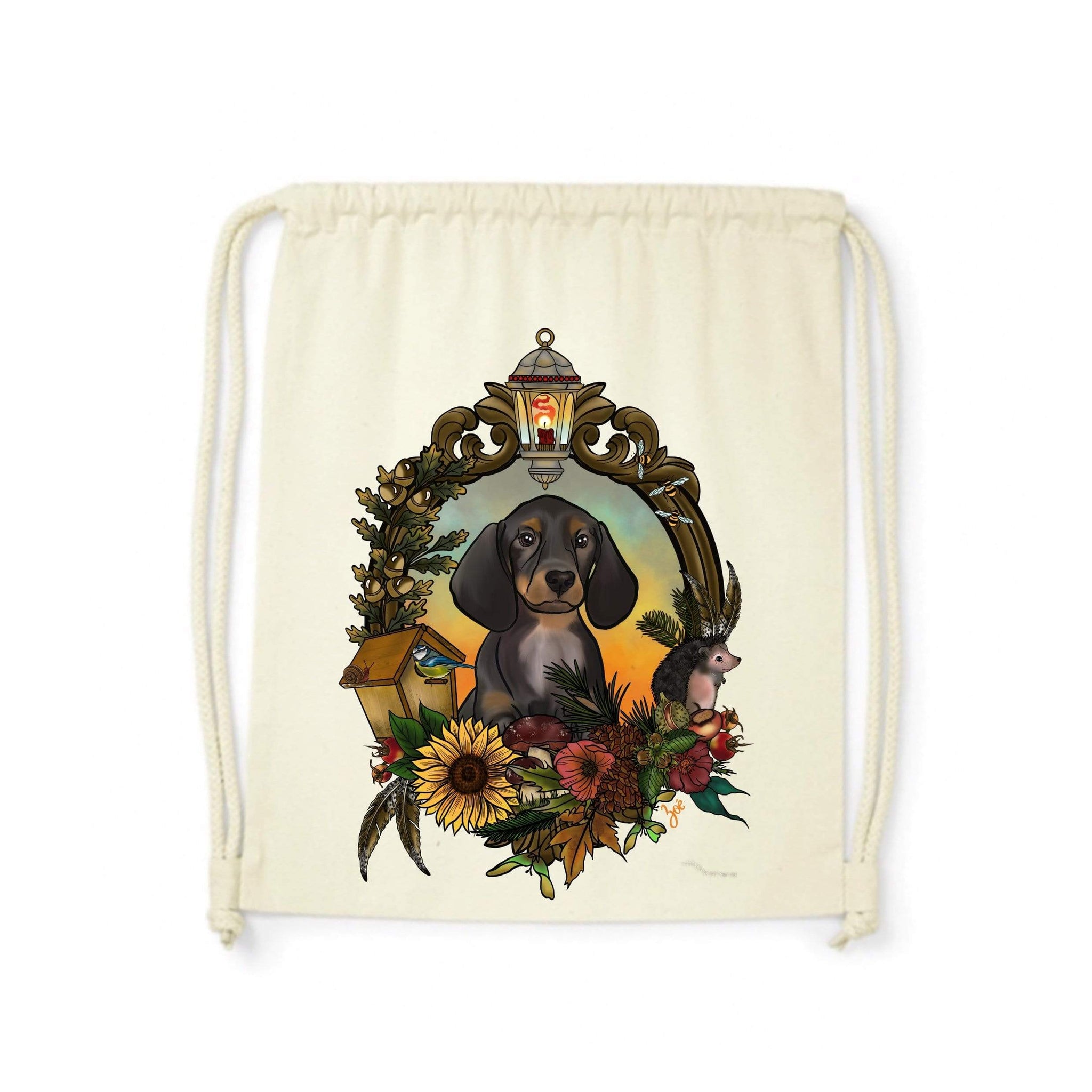 MYTi23 - Pets Heads Philosophy Gymbag Herbst Gymbag Dackel Hundeshirt Hundefans