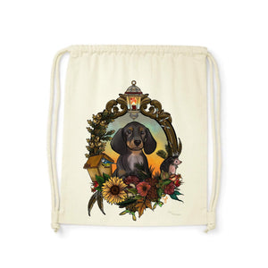 MYTi23 - Pets Heads Philosophy Gymbag Herbst Gymbag Dackel Hundeshirt Hundefans