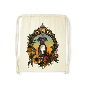 MYTi23 - Pets Heads Philosophy Gymbag Herbst Gymbag Deutsche Dogge Hundeshirt Hundefans