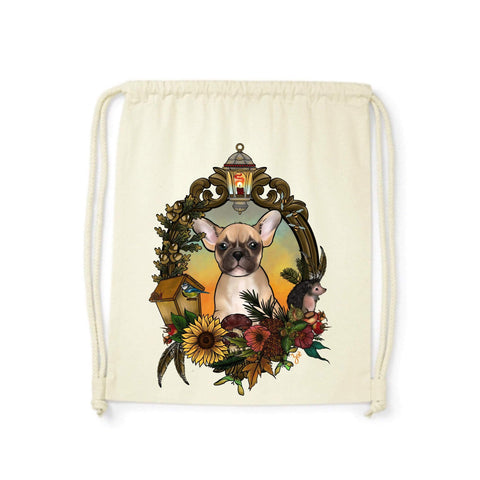 MYTi23 - Pets Heads Philosophy Gymbag Herbst Gymbag Frenchie Hundeshirt Hundefans
