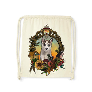 MYTi23 - Pets Heads Philosophy Gymbag Herbst Gymbag Husky Hundeshirt Hundefans