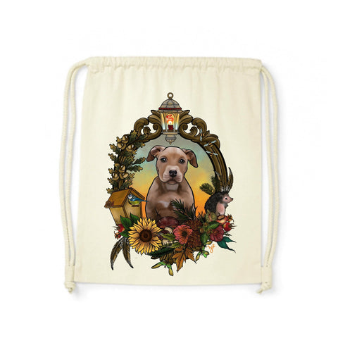 MYTi23 - Pets Heads Philosophy Gymbag Herbst Gymbag Pitbull Hundeshirt Hundefans