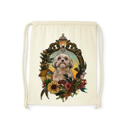 MYTi23 - Pets Heads Philosophy Gymbag Herbst Gymbag Shih Tzu Hundeshirt Hundefans