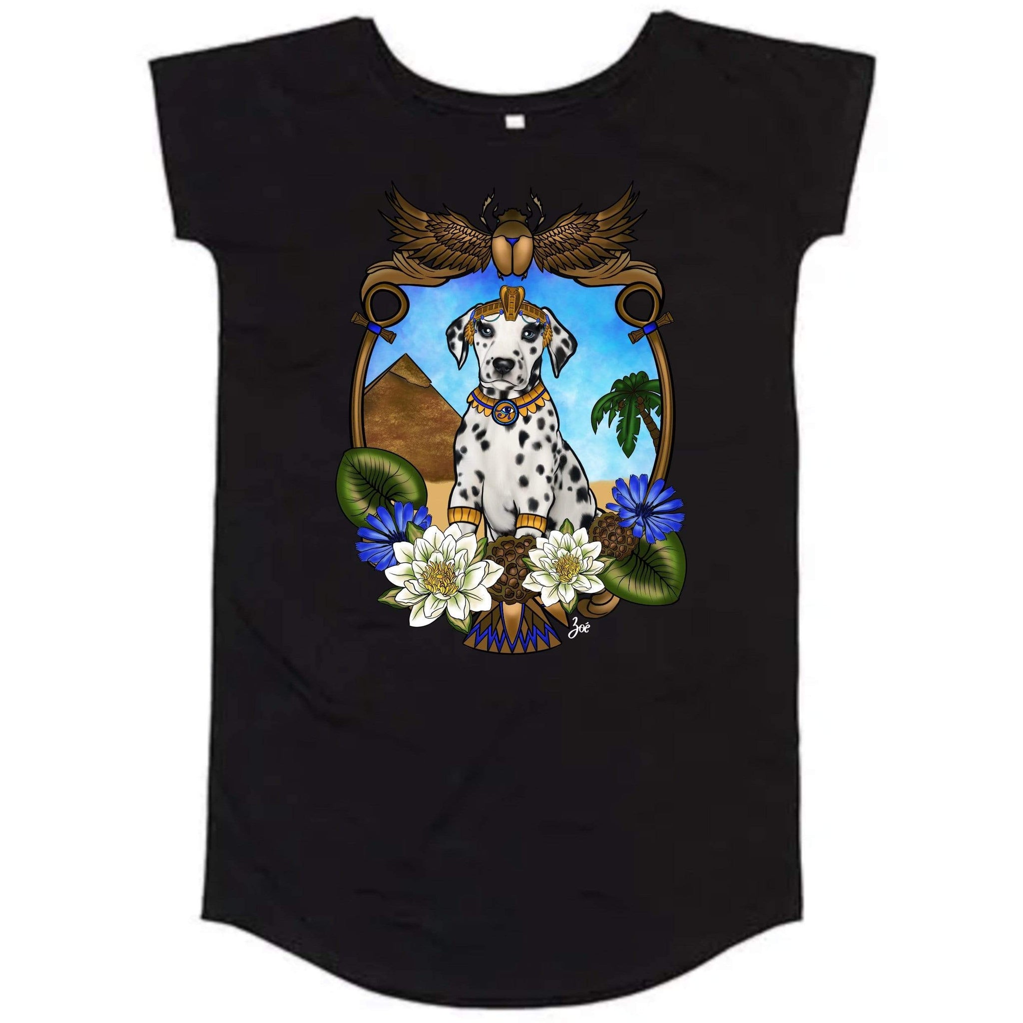 MYTi23 - Pets Heads Philosophy Shirt Kleider S Ägypten Shirtkleid Dalmatiner Hundeshirt Hundefans