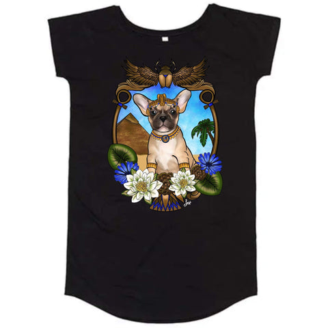 MYTi23 - Pets Heads Philosophy Shirt Kleider S Ägypten Shirtkleid Frenchie Hundeshirt Hundefans