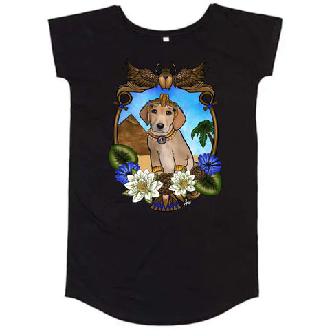 MYTi23 - Pets Heads Philosophy Shirt Kleider S Ägypten Shirtkleid Golden Retriever Hundeshirt Hundefans