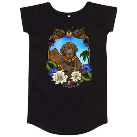 MYTi23 - Pets Heads Philosophy Shirt Kleider S Ägypten Shirtkleid Labrador Hundeshirt Hundefans