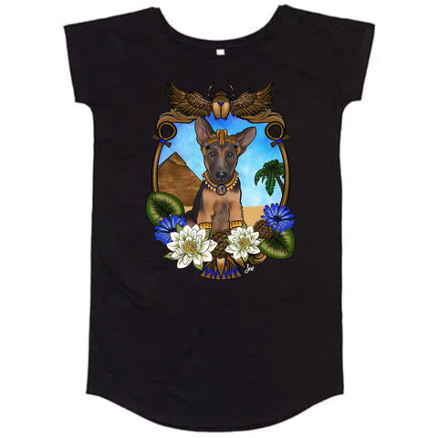 MYTi23 - Pets Heads Philosophy Shirt Kleider S Ägypten Shirtkleid Schäferhund Hundeshirt Hundefans