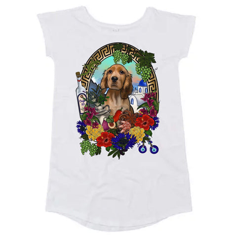 MYTi23 - Pets Heads Philosophy Shirt Kleider S Griechenland Shirtkleid Cocker Hundeshirt Hundefans