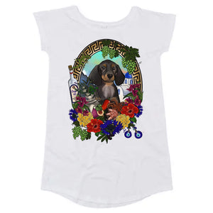 MYTi23 - Pets Heads Philosophy Shirt Kleider S Griechenland Shirtkleid Dackel Hundeshirt Hundefans