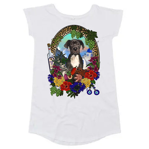 MYTi23 - Pets Heads Philosophy Shirt Kleider S Griechenland Shirtkleid Deutsche Dogge Hundeshirt Hundefans
