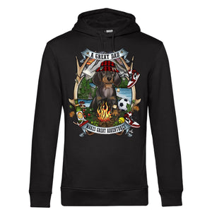 MYTi23 - Pets Heads Philosophy Sweat Shirts XS Daddy Unisex Hoodie Dackel Hundeshirt Hundefans