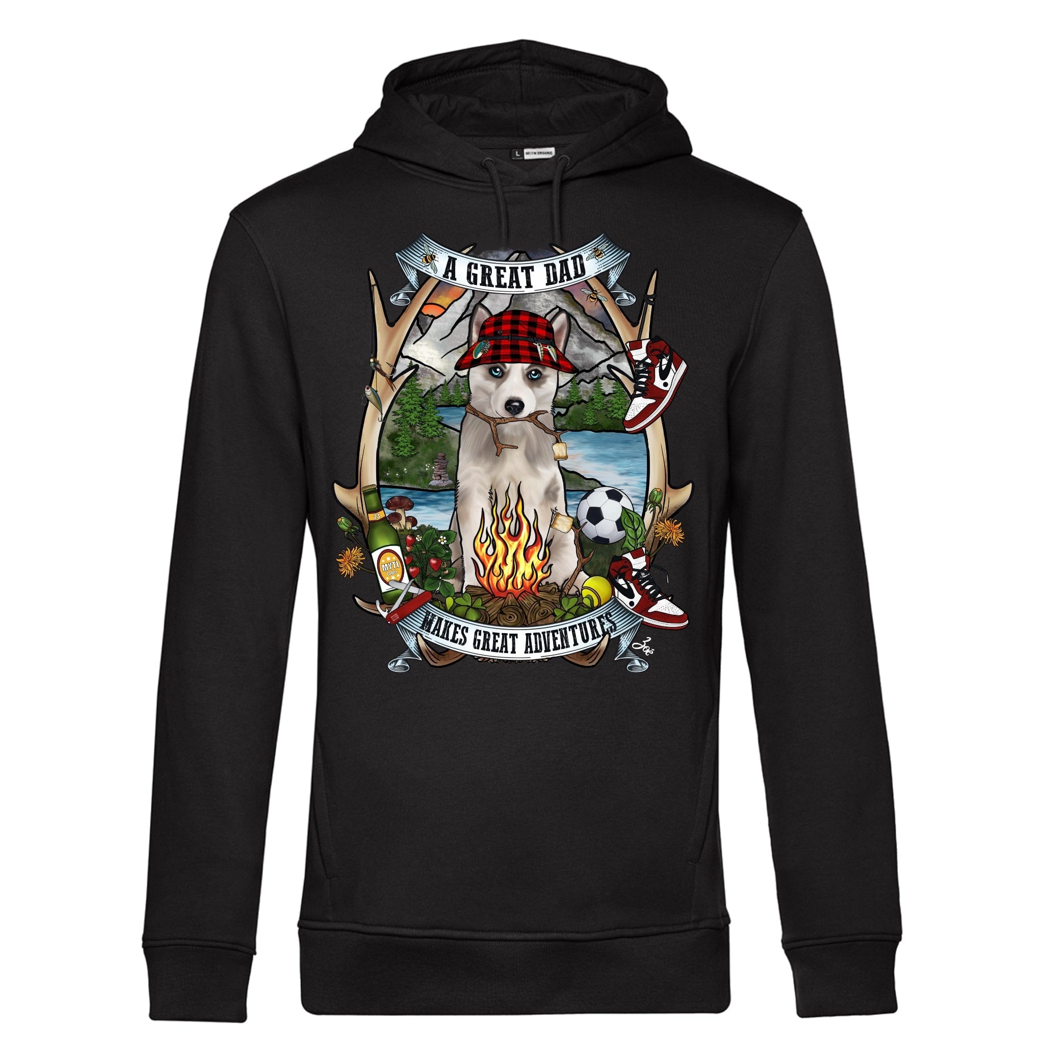 MYTi23 - Pets Heads Philosophy Sweat Shirts XS Daddy Unisex Hoodie Husky Hundeshirt Hundefans