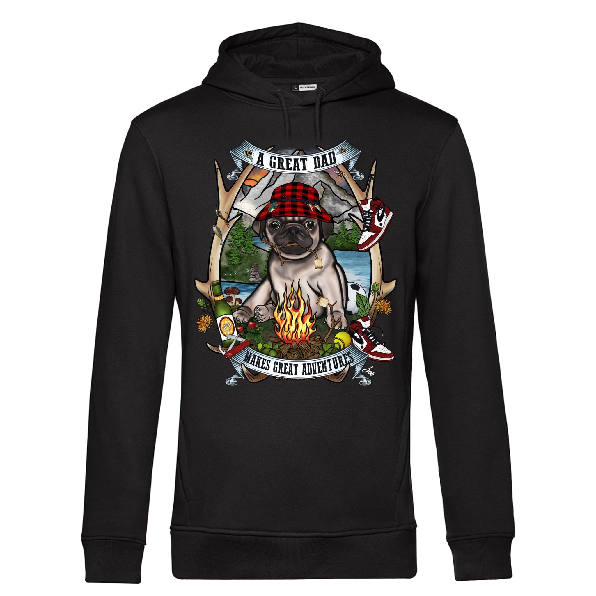 MYTi23 - Pets Heads Philosophy Sweat Shirts XS Daddy Unisex Hoodie Mops Hundeshirt Hundefans