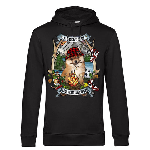 MYTi23 - Pets Heads Philosophy Sweat Shirts XS Daddy Unisex Hoodie Pommeraner Hundeshirt Hundefans