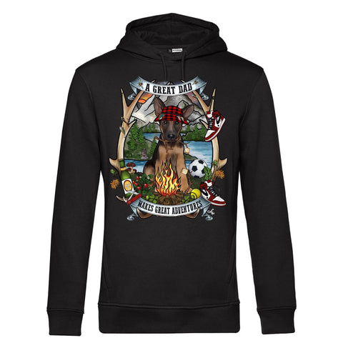 MYTi23 - Pets Heads Philosophy Sweat Shirts XS Daddy Unisex Hoodie Schäferhund Hundeshirt Hundefans